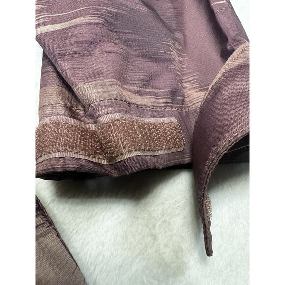 The North Face Venture 2 Rain Jacket XXL Maroon Abstract Print Waterproof Hooded - Picture 11 of 13